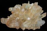Tangerine Quartz Crystal Cluster - Madagascar #58840-1